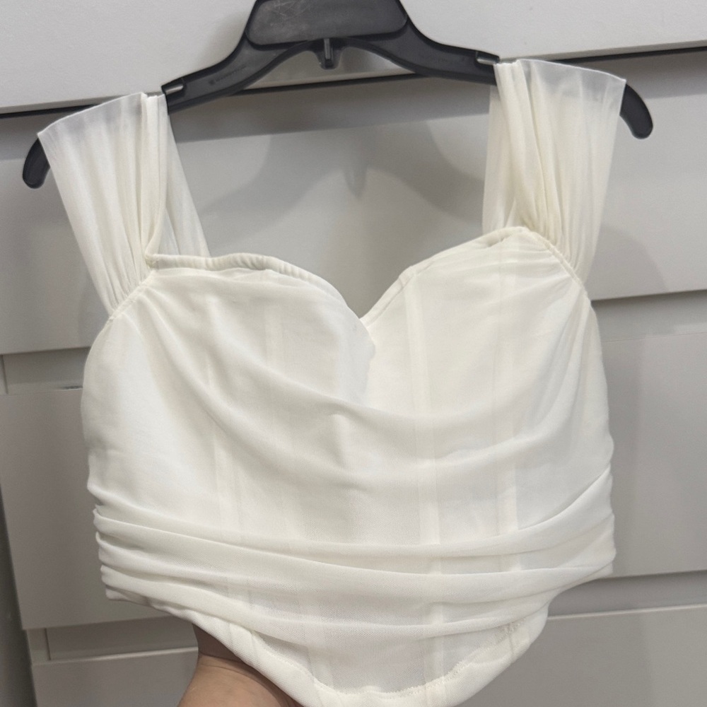 SHEIN Cream Fabric Tag Detail